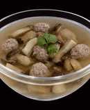 SP.1003 - Canh Nấm Đùi Gà Thịt Viên