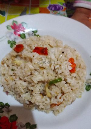 Foto resep Nasi goreng terasi aroma daun jeruk(pedas)