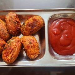 A picture of Beetroot Cutlets.