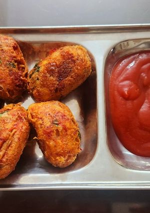 A picture of Beetroot Cutlets.