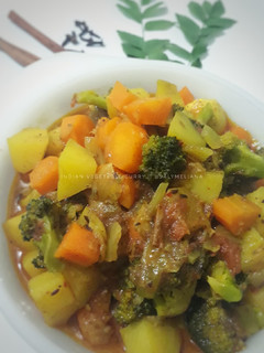Foto resep Indian Vegetable Curry