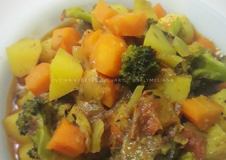 Resep Indian Vegetable Curry Anti Gagal