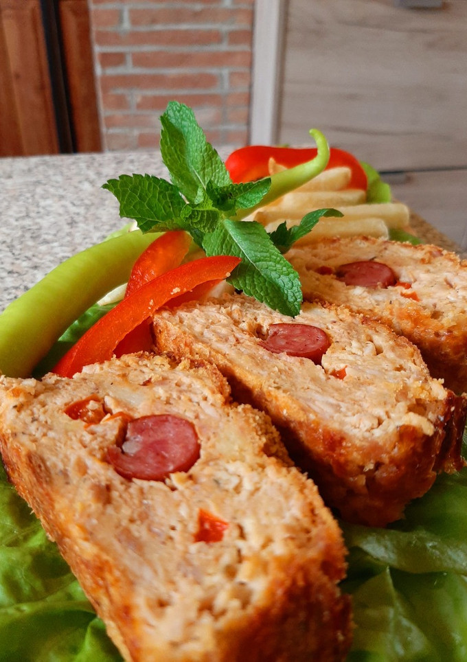 Kolbászos Stefánia szelet recept fotója