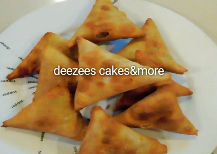 Crispy samosa