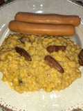Mote con piñones de araucaria