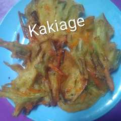 A picture of Kakiage.