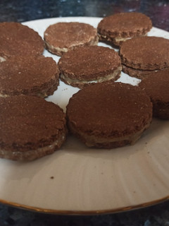 Una foto de Galletas proteicas big crac con relleno de vainilla