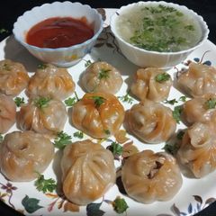 A picture of Chicken Momo (চিকেন মোমো).
