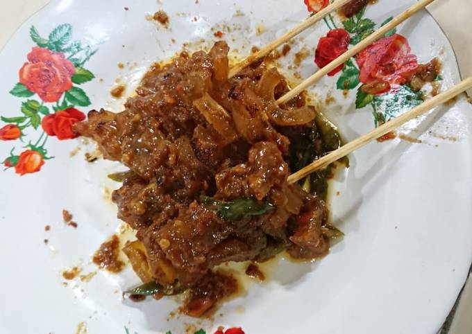 Yuk intip, Resep enak memasak Sate kikil bumbu kacang yang sesuai selera