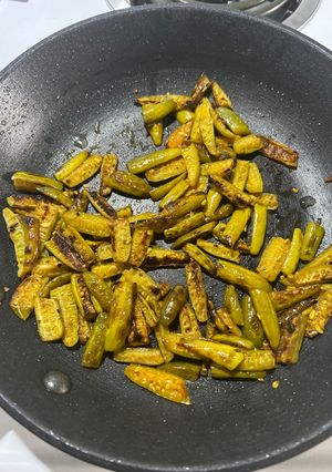 A picture of Pan-fried Tindora.