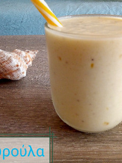 Φωτογραφία της συνταγής Smoothie πεπόνι-μπανάνα