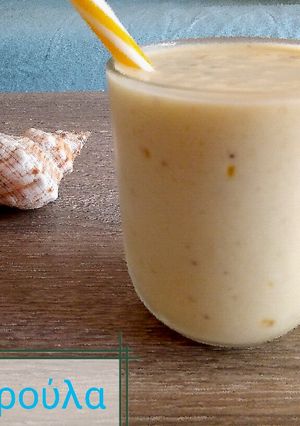 Φωτογραφία της συνταγής Smoothie πεπόνι-μπανάνα