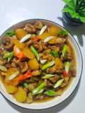 Tumis Kentang & Jeroan Kambing
