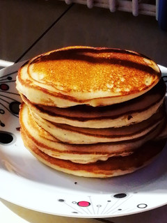 A picture of CORN FLOUR PANCAKES 🥞😋. #breakfastideas.