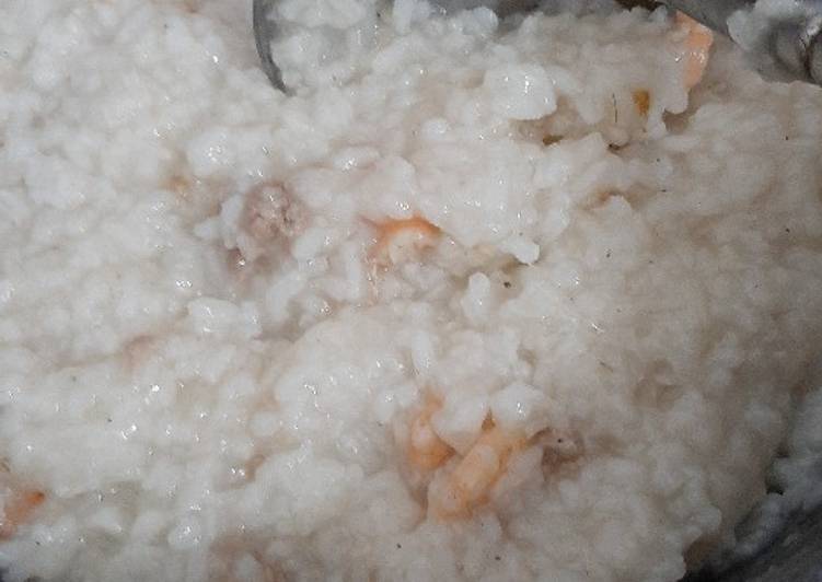 Resep Terbaik BUBUR DAGING+ BUBUR UDANG Praktis Enak