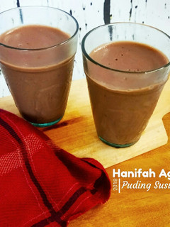 Foto resep 62. Puding Susu Kedelai Rasa Coklat