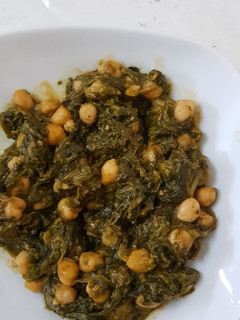 Foto principal de Espinacas con garbanzos