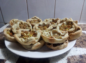Una foto de Canastitas de atún agridulce