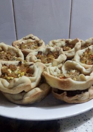Una foto de Canastitas de atún agridulce