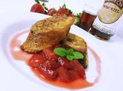 Una foto de torrijas caramelizadas