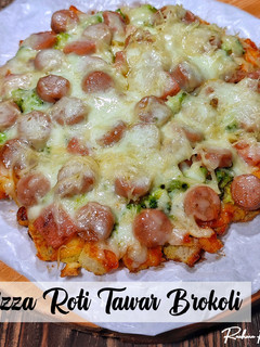Foto resep Pizza Roti Tawar Brokoli