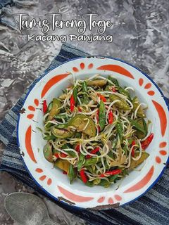 Foto resep Tumis Terong Toge Kacang Panjang