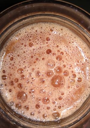 Una foto de Smoothie de 🍅 súper vitamínico desayuno 😎(vegan)