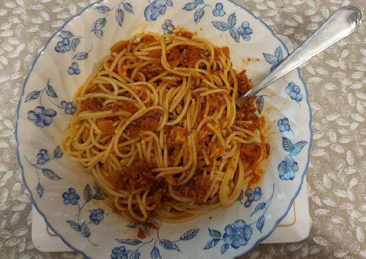 Recipe of Quick Jack&#39;s Vegan Spaghetti Bolognese