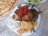 غذای ساده بدون گوشت😊