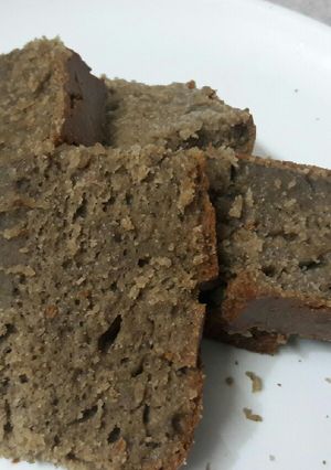 A picture of Jaggery wheat cake.