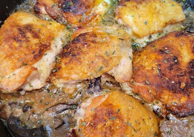 Braised Chicken Thighs