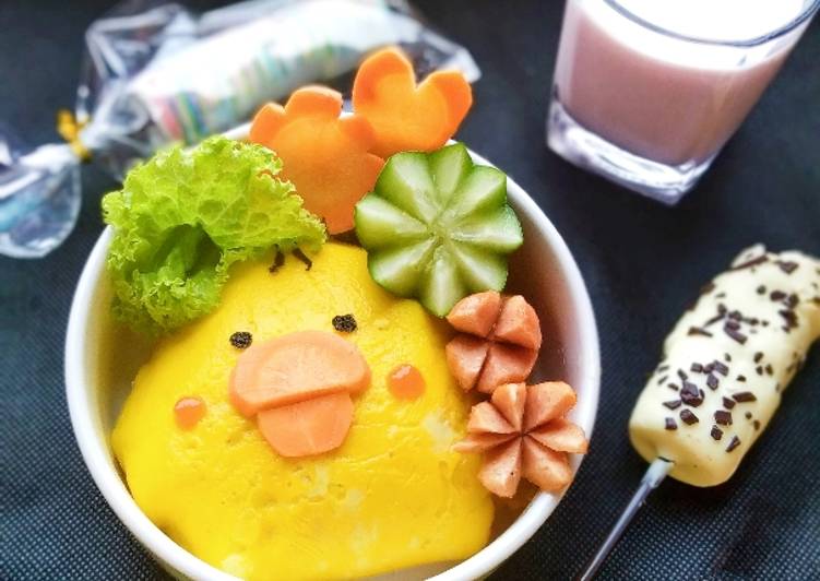 Resep Omurice ekonomis🐥 | Cara Masak Omurice ekonomis🐥 Yang Enak Dan Lezat