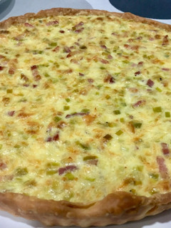 Foto principal de Quiche de puerro y bacon