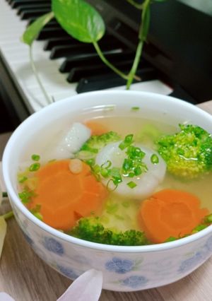 Hình của món Canh rau củ.