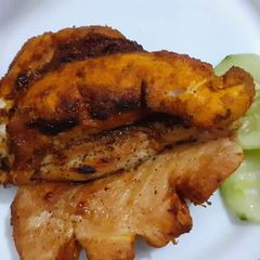 A picture of Chicken Afghani tikka.
