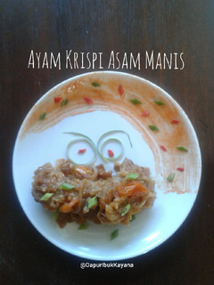 Foto resep 387. Ayam Krispi Asam Manis