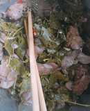 Lòng gà xào lá giang