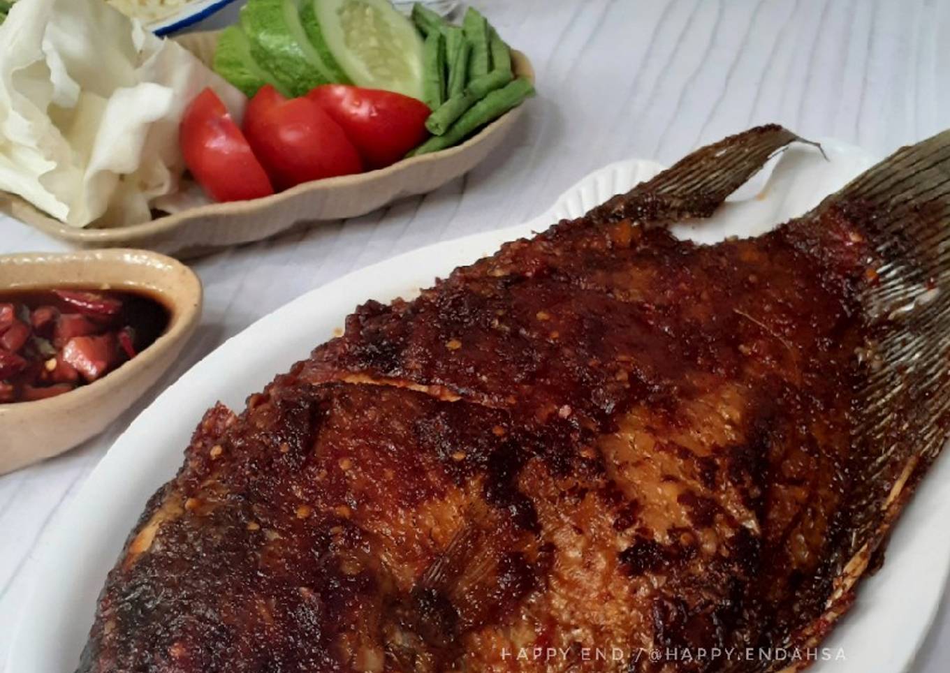 Gurame Bakar Bumbu Merah