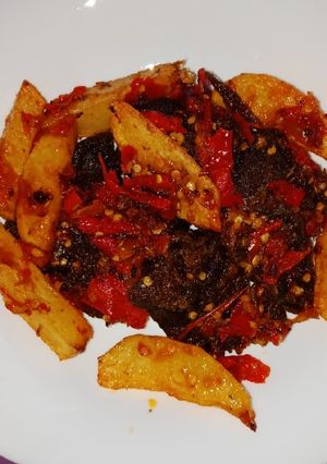Foto resep Dendeng Daging Sapi Balado Kentang