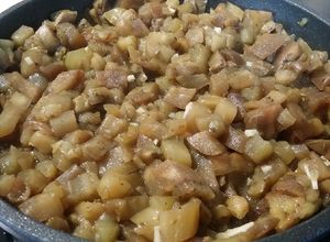 Foto principal de Sofrito de berenjenas con mejorana