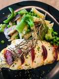 Chicken Breast with Chorizo and Mozzarella