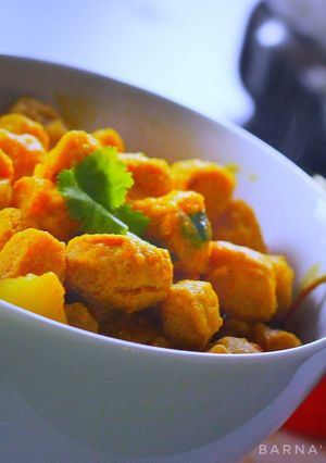 সয়াবিন কষা (soyabean kosha recipe in Bengali) রেসিপির প্রধান ছবি