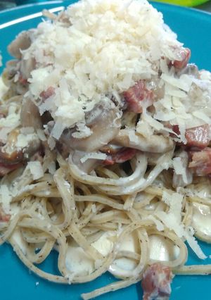Foto principal de Espagueti de trufa ibéricos