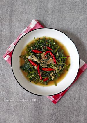 Foto resep Tumis Kangkung Udang Rebon