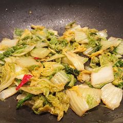 A picture of Chinese Leaf Fry.