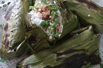 Anti Ribet, Memasak Nasi bakar ayam lada hitam 🍗🍚 Kekinian