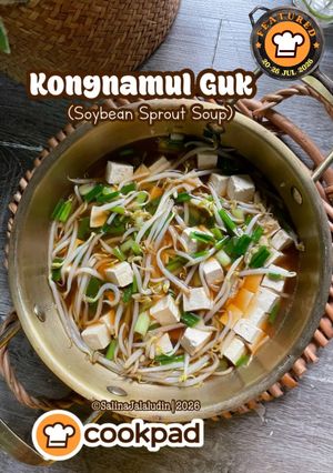 Gambar Kongnamul Guk (Soybean Sprout Soup)