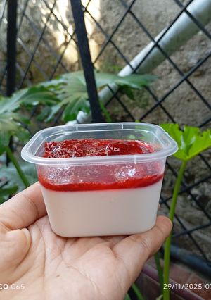 Foto resep Strawberry Panna Cotta