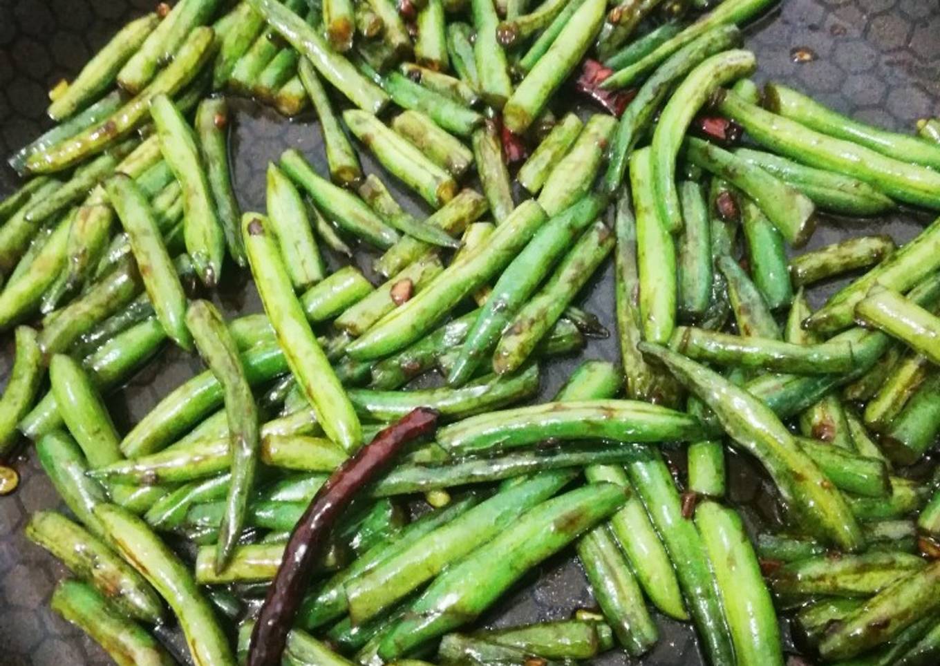 Ensalada de ejote oriental