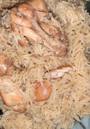 A picture of Kofta curry, chicken pulao.